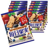 毎日果実 プルーン&amp;ブルーベリー 6枚×10個 江崎グリコ 栄養調整食品 glico | ペンギン堂雑貨店