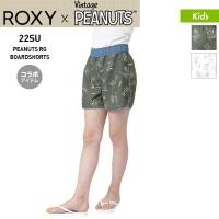 ROXY/ロキシー キッズ 【PEANUTS】コラボ サーフパンツ スヌーピー ボードショーツ サーフショーツ サーフトランクス 水着 TBS222113 | OC SPORTS ヤフー店