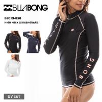 BILLABONG/ビラボン レディース ハイネック 長袖 ラッシュガード HIGH NECK LS RASHGUARD UVカット UVパーカー 海水浴 プール BE013-858 | OC SPORTS ヤフー店