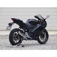 WR’S ダブルアールズ YAMAHA ヤマハ YZF-R125/MT-125/YZF-R15 フルエキゾーストマフラー ラウンド/ステンレスサイレンサー LA2140JM | OCCroom’s