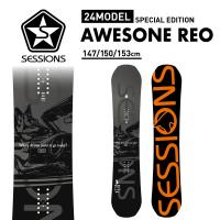SESSIONS/セッションズ メンズ スノーボード 板 AWESONE REO トリック フラット 高橋烈夫 スノー板 スノボ― 板 男性用-2024 正規品 | OC STYLE