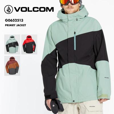 VOLCOM スノーボード ジャケット（色：グリーン系）｜ウエア