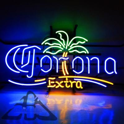 コロナビールネオン看板 ライト看板 Corona Extra コロナビール リモコン付 ネオンサイン