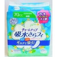 ♪チャームナップ　吸水さらフィ　長時間快適用　昼用ナプキンサイズ　パウダーの香り　70cc　23cm　大入数　22枚入り ●翌日配達「あすつく」対象商品（休業日 | おださく