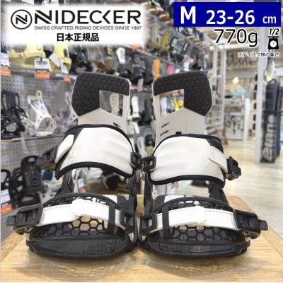NIDECKER スノーボード ビンディング（モデル年式：24ー25モデル