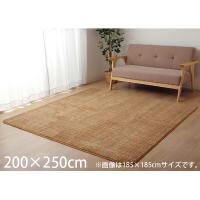 イケヒコ ノート ラグカーペット 長方形 200×250cm ベージュ NOT250 | かぐの窓口 Yahoo!店