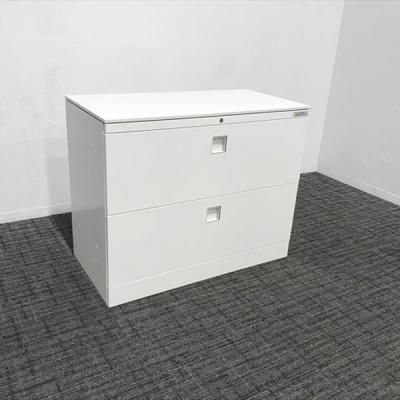 両開キャビネット 書庫 スチールキャビネット オカムラ ネオホワイト 4U88ZF-ZA75 オカムラ レクトライン収納 両開き書庫 ネオ