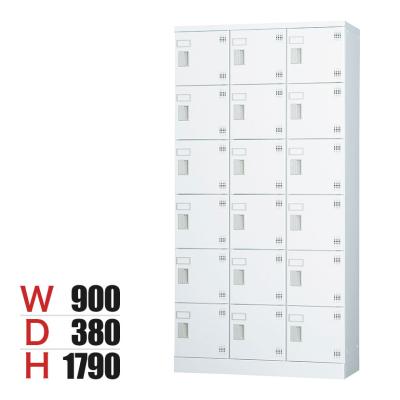 Y▽オフィス用ロッカー 片方鏡無し ロッカー 鍵付き 9人用 東洋事務器工業 LK-9-380-TNG（商品番号：48-lk
