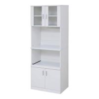 SIMシリーズ レンジ台 キッチン収納 食器棚 レンジボード幅595×奥行405×高さ1600mm JKP-FAP-0016-WH | オフィス家具通販のオフィスコム