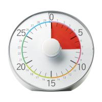SONIC ソニック トキ・サポ 時っ感タイマー 30分計 19cm 色で時間の経過を実感 シルバー LV-5328-SV | オフィスランドYahoo!店