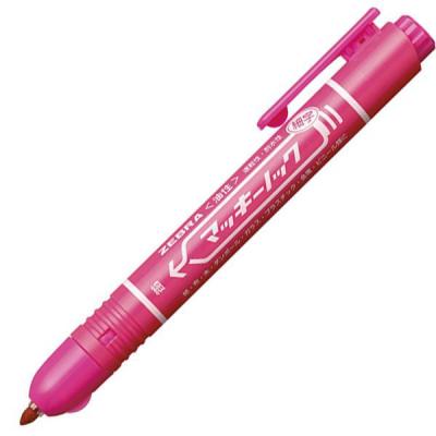 ZEBRA（ゼブラ） 油性マーカー マッキーノック 細字 ピンク P-YYSS6-P
