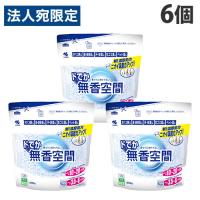 ドでか 無香空間 無香料 詰め替え 1600g 6個 小林製薬『法人宛のみ送料無料(一部地域除く)』 | オフィストラスト