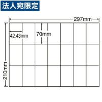 『代引不可』C21Q ラベルシール 汎用タイプ Ａ４ 100シート×5箱 『返品不可』『送料無料（一部地域除く）』 | オフィストラスト