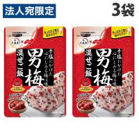 大森屋 男梅混ぜご飯の素 23g×3袋 ふりかけ 梅 男梅 ご飯の供 ご飯のとも 混ぜるだけ | オフィストラスト