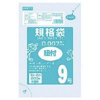 ネオパック7規格袋紐付9号 200枚入り 150×250mm　HR007-9 | オフィス ユー