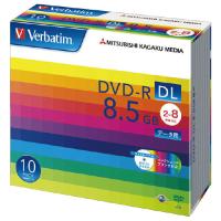 Ｖｅｒｂａｔｉｍ　ＤＶＤ−Ｒ　２層　１０枚　ＤＬ（８．５ＧＢ）　DHR85HP10V1　三菱ケミカルメディア　 | オフィス ユー