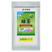 ＃ワンポットエコティーバッグ　抹茶入り緑茶　１２０袋入り　61867　伊藤園　※軽減税率対象商品 | オフィス ユー