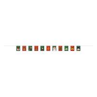 (同梱不可)N連続旗　11連　メリークリスマス　(W150×H200)×11枚　全長3600mm　40190 | オフィス ユー