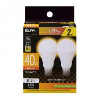 (同梱不可)ELPA(エルパ)　LED電球　ミニクリプトン形　LDA4L-G-E17-G4104-2P | オフィス ユー