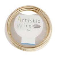 (同梱不可)Artistic Wire(アーティスティックワイヤー)　カラーアルミ線　シャンパンゴールド　1.0mm×10m | オフィス ユー