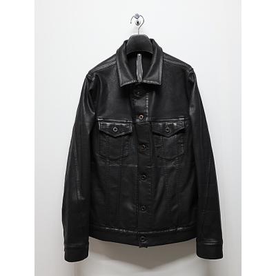 希少XL 廃盤 archive 00s WJK デニムジャケット ボア フェード