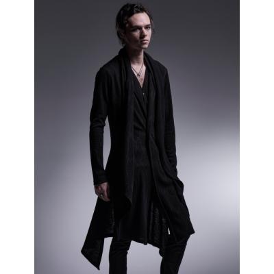 kiryuyirk キリュウキリュウ ダメージカーディガン サイズM キリュウキリュウ kiryuyrik Damage Border Shawl Cardigan