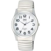 シチズン Q&amp;Q 腕時計 アナログ ソーラー 防水 メタルバンド 白 文字盤 H970-214 メンズ シルバー | OGAWA shop