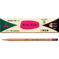 三菱鉛筆 消しゴム付きリサイクル鉛筆 9852EW HB 1ダース K9852EWHB | OGAWA shop