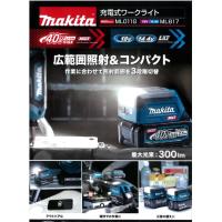 マキタ　充電式ワークライト　ML817　本体のみ　18.14.4V用　バッテリ、充電器別売り | おぎはら
