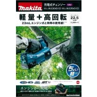 マキタ　充電式チェンソー　MUC254CDZR　18V　200ｍｍ　赤　本体のみ（バッテリ、充電器別売り） | おぎはら