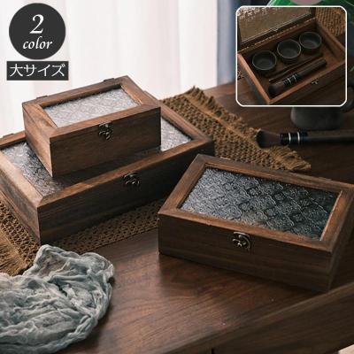 木箱 蓋付き ガラスの商品一覧 通販 - Yahoo!ショッピング