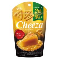 江崎グリコ 生チーズのチーザ チェダーチーズ 40g×10個 