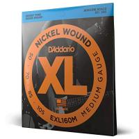 D'Addario ダダリオ ベース弦 ニッケル Medium Scale .050-.105 EXL160M 【国内正規品】 | お買い得STORE