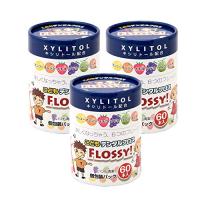 フロッシー こども専用 フロス60本 3個セット キシリトール配合 こどもデンタルフロス | お買い得ネットショップ