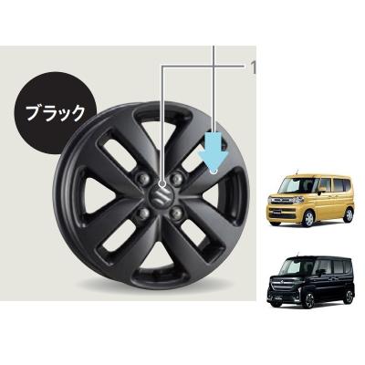 スペーシアカスタムmk54s(アルミホイール)(純正/社外:純正品 スペーシアカスタムmk54s(アルミホイール)(純正/社外:純正品
