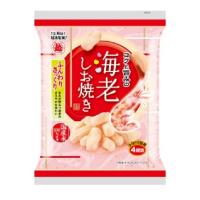 越後　海老しお焼き　56ｇ（14ｇ×4パック）×12袋入　ケース販売 | 信州上田のおかしやさんヤフー店