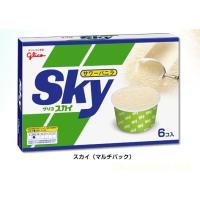 スカイマルチパック サワーバニラ アイスクリーム 8箱入り 江崎グリコ