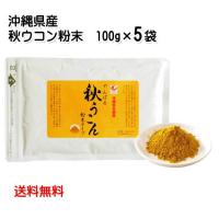 沖縄県北部産 やんばる秋ウコン粉末 袋入り 100g×5袋 メール便発送 送料無料 秋ウコン粉 パウダー クルクミン | 沖縄健康食品webショップ