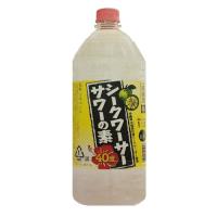 泡盛 シークワーサーサワーの素 40度 2700ml（ペットボトル） /久米仙酒造 | おきなわマート ヤフー店