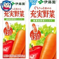 伊藤園 充実野菜 緑黄色野菜ミックス 200ml×24本入×2ケース | 大楠屋ストア Yahoo!店