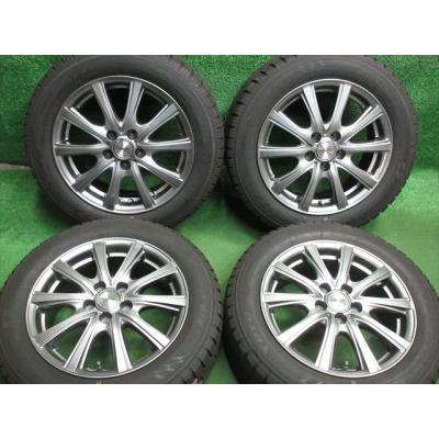 そこそこバリ山！185 60 15 PCD100 スタッドレス 185 60r15 スタッドレス（自動車 冬タイヤ、ホイールセット）｜タイヤ