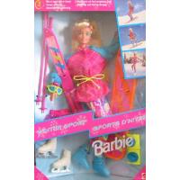 Winter Sport BARBIE Doll Set w Skis ＆ MORE  (1994) | オーエルジー