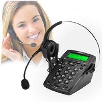 AGPTEK 電話 コールセンター電話機 ダイヤルパッドヘッドセット 「片耳」 雑音キャンセル 録音機能 LED発信者番号表示 ビジネス 電話カウンセリング(並行輸入品) | オーエルジー