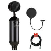 Blue Blackout Spark SL XLR Condenser Microphone with Pop Filter ＆ 20' XLR Cable(並行輸入品) | オーエルジー