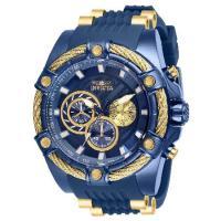 Invicta メンズ ボルトクォーツ腕時計 ステンレススチールストラップ ブルー 26 (モデル:28019) | オーエルジー