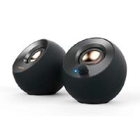 【並行輸入品】 Creative Pebble V2-Minimalistic 2.0 USB-C搭載デスクトップスピーカー、3.5 mm AUX入力、コンピューターとラップトップ用の最大8 W | オーエルジー