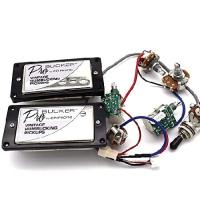 【並行輸入品】 ProBucker Alnico ブリッジ＆ネックピックアップ プロ配線ハーネスポット＆3ウェイスイッチ付き Epiphone/Gibsonギター用 | オーエルジー