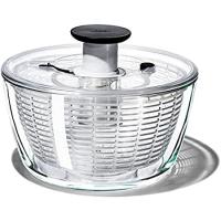 OXO ガラス 水切り サラダスピナー そのまま食卓へ出せる 食洗機対応 お手入れ簡単(並行輸入品) | オーエルジー