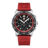 Luminox メンズ パシフィックダイバー クロノグラフシリーズ レッド 44mm アナログ ダイブウォッチ, ブラック, ダイバー、スポーツ(並行輸入品) | オーエルジー