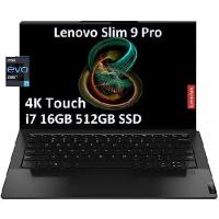 2023 Lenovo IdeaPad Slim 9 9i Pro 14ITL5 14" 4K UHD Touchscreen (Intel 4-Core i7-1195G7 vPro, 16GB RAM, 512GB PCIe SSD) Business Laptop, Backlit, Fing | オーエルジー